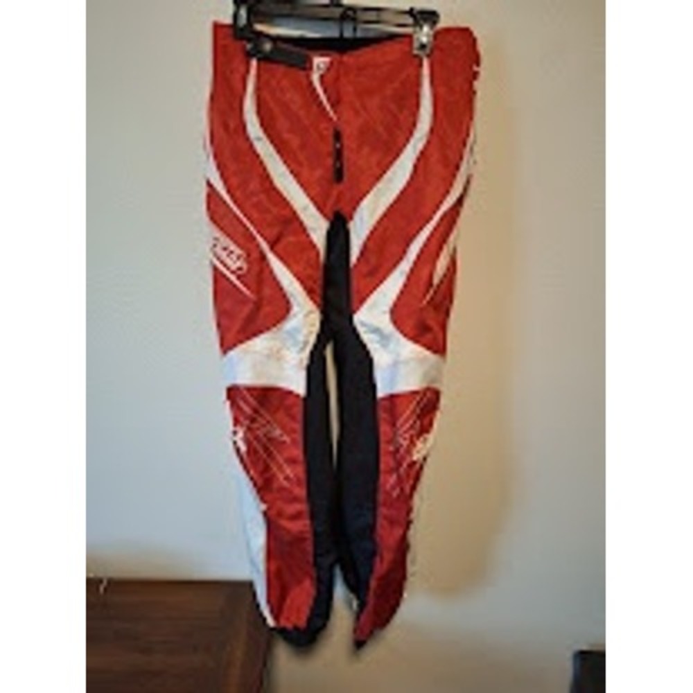 ONeal Element Motocross Pants Red White Black Mens Size 30 Riding Gear